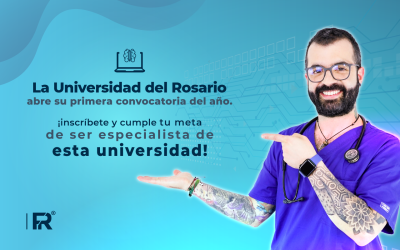 La Universidad del Rosario abre su primera convocatoria del año, ¡inscríbete y cumple tu meta de ser especialista de esta universidad!